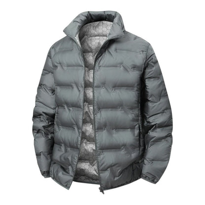 Quilted high collar winter jacket for men | Arcton -8