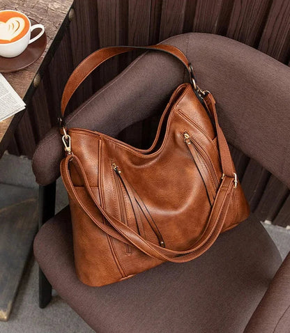 Elegant leather bag for women | Blanche -2