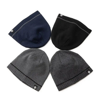 Warm knitted winter beanie for men -6