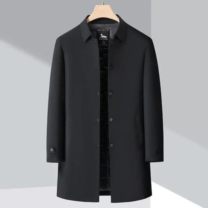 Classic tailored everyday trench coat for men | Burke -4