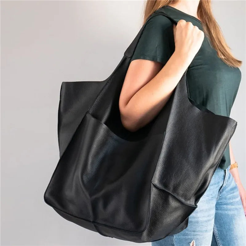 Vintage leather bag for women | Laura -4