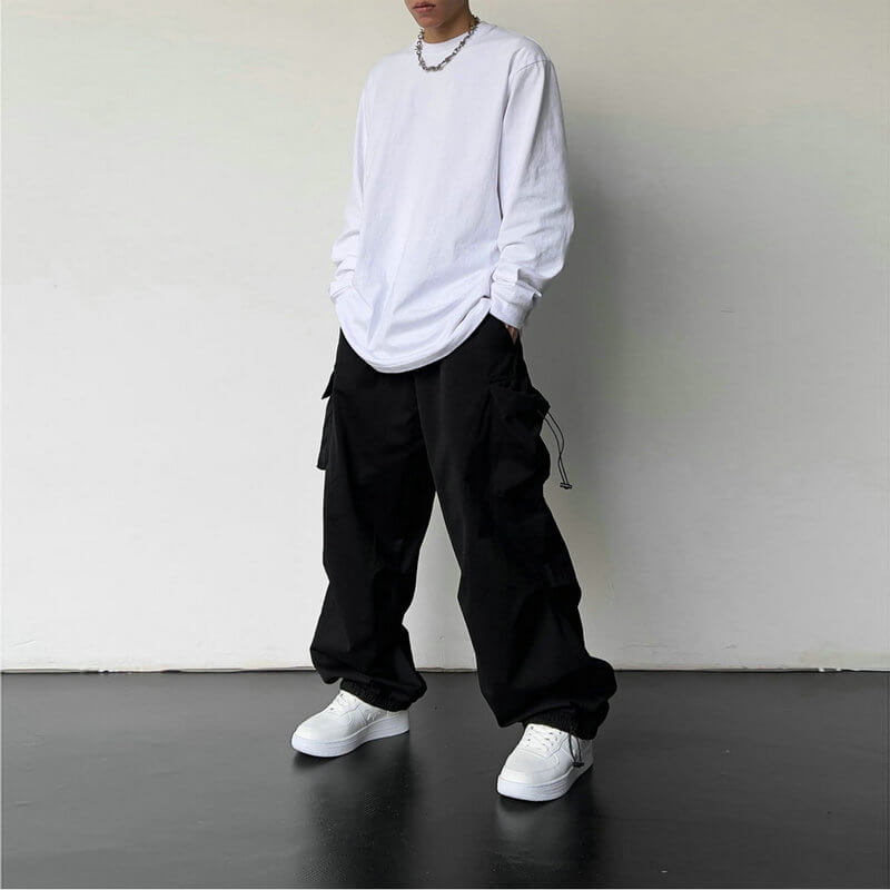 Relaxed fit cargo for men | Axel -6