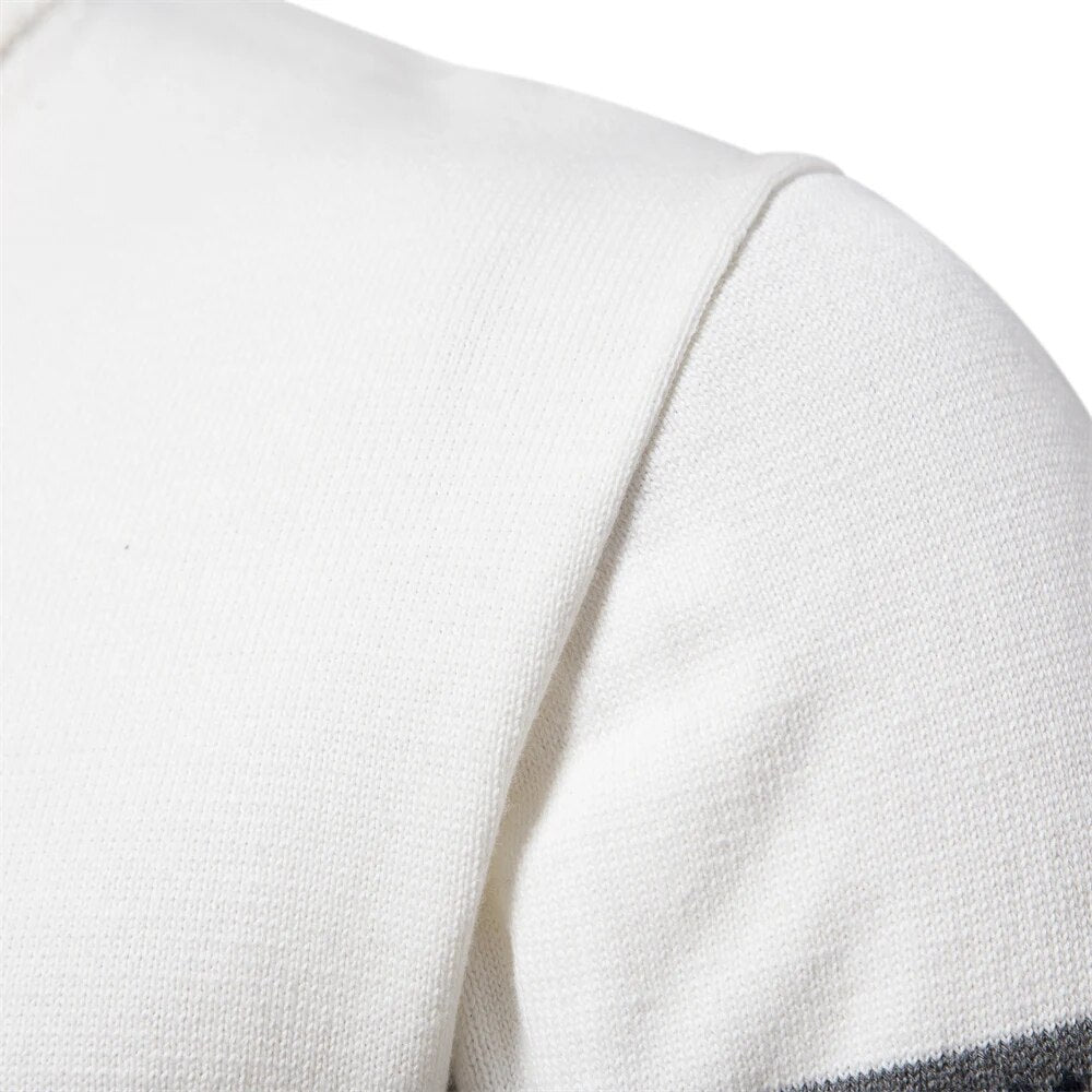 Classic zip-up everyday pullover jumper for men | Soho -7