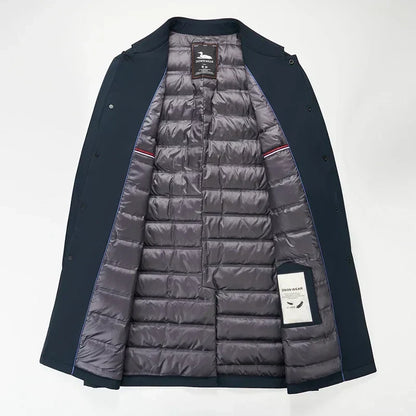 Classic tailored everyday trench coat for men | Burke -5