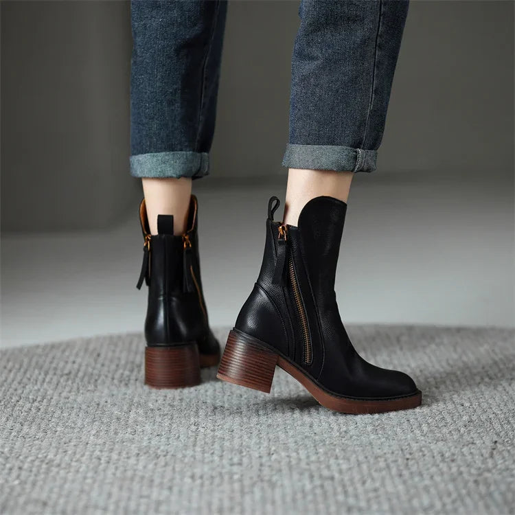 Classic orthopaedic everyday ankle boots for women | Gloria -4