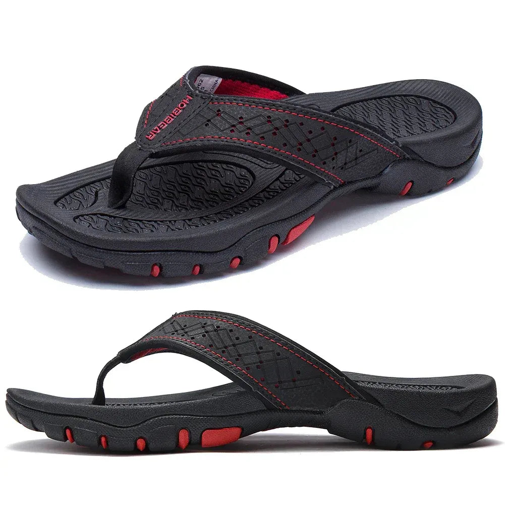 Supportive athletic flip flops arch piece for men | WaveStride -9