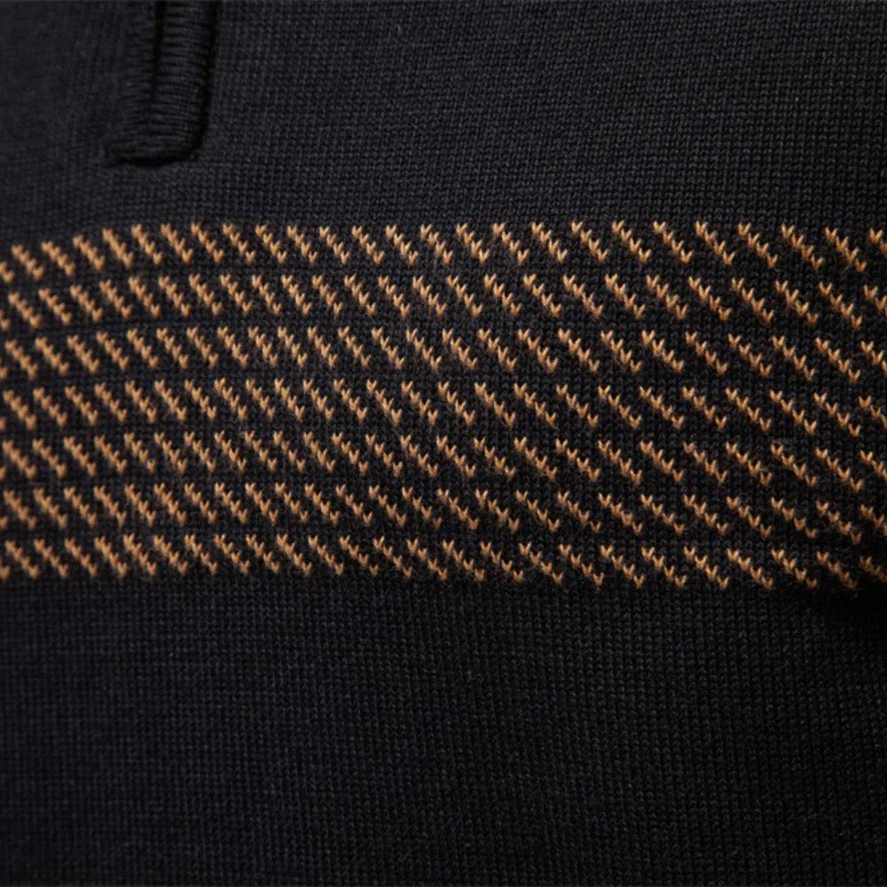 Classic heritage stripe everyday jumper for men | Durham -7
