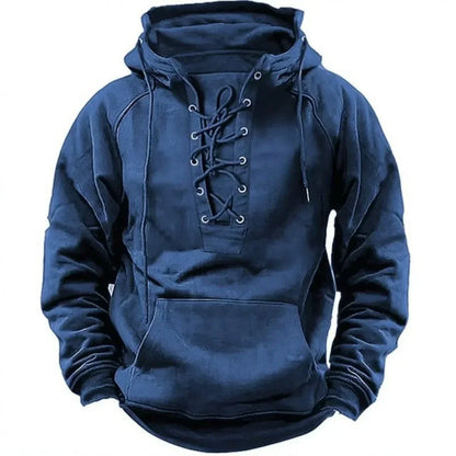Sweat retro capuche comfortable piece for men -5