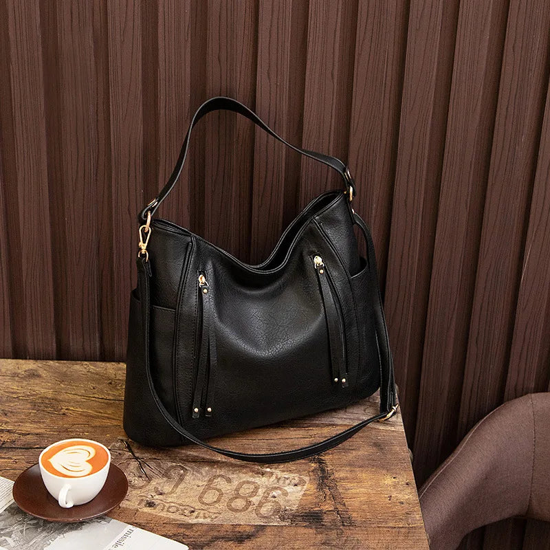 Elegant leather bag for women | Blanche -4