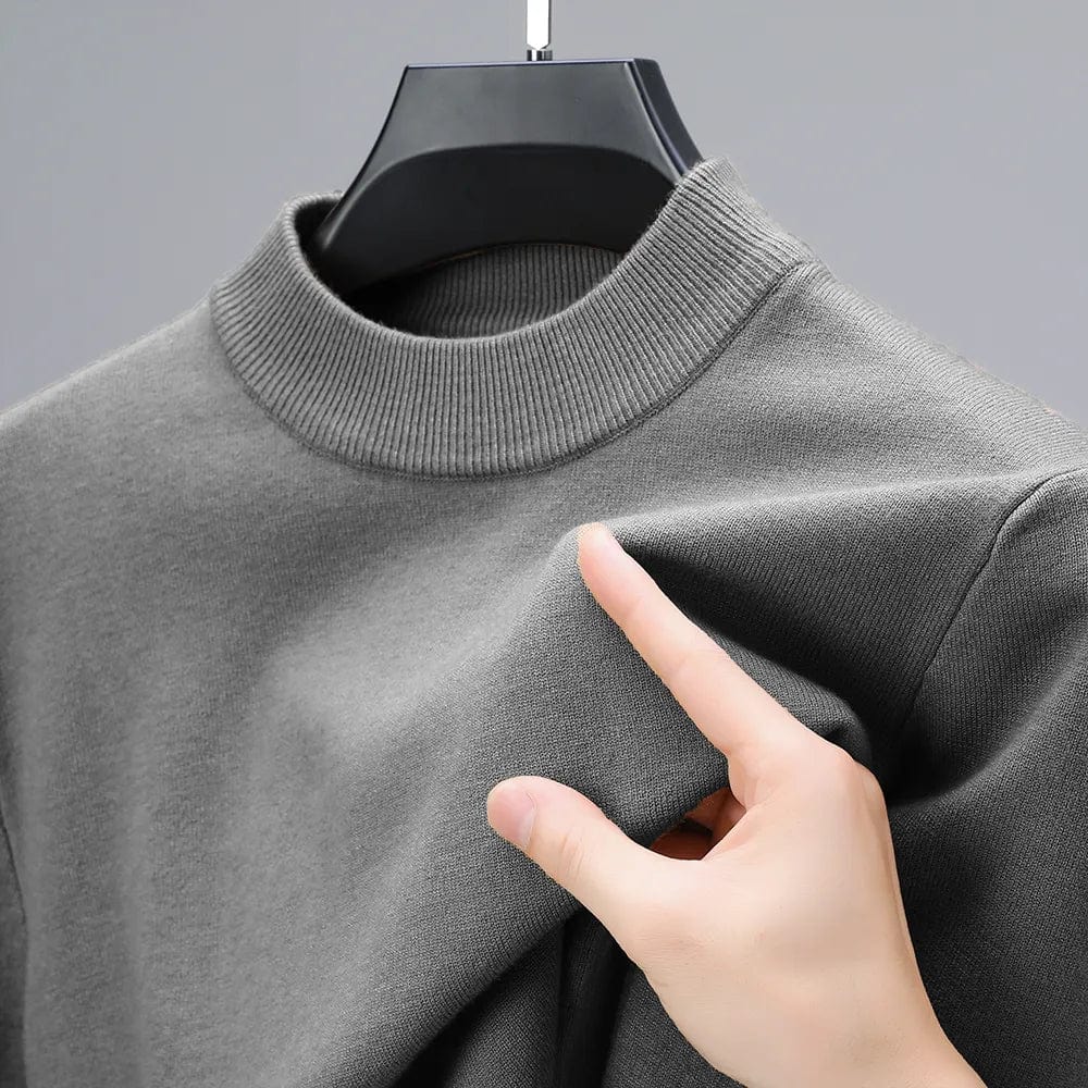 Classic relaxed everyday knit jumper for men | Germzzo -3