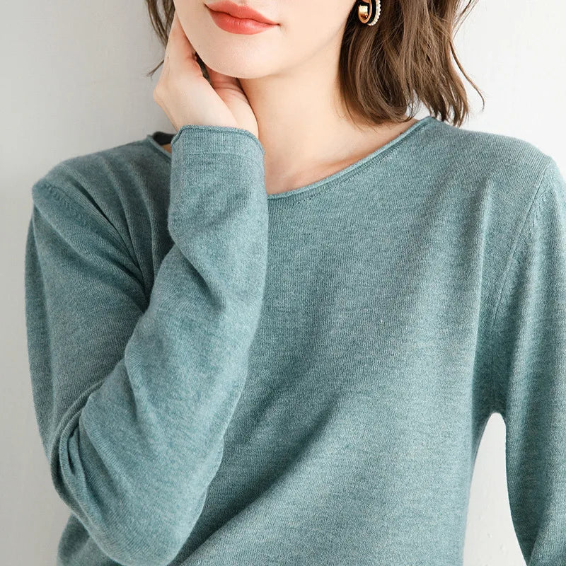 Elara mist knit top jumper for women | Serenia -2