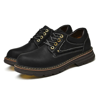 Rugged oxford shoes with classic silhouette for men | Cruz