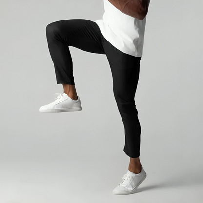 Modern fit flex chino trousers for men -2