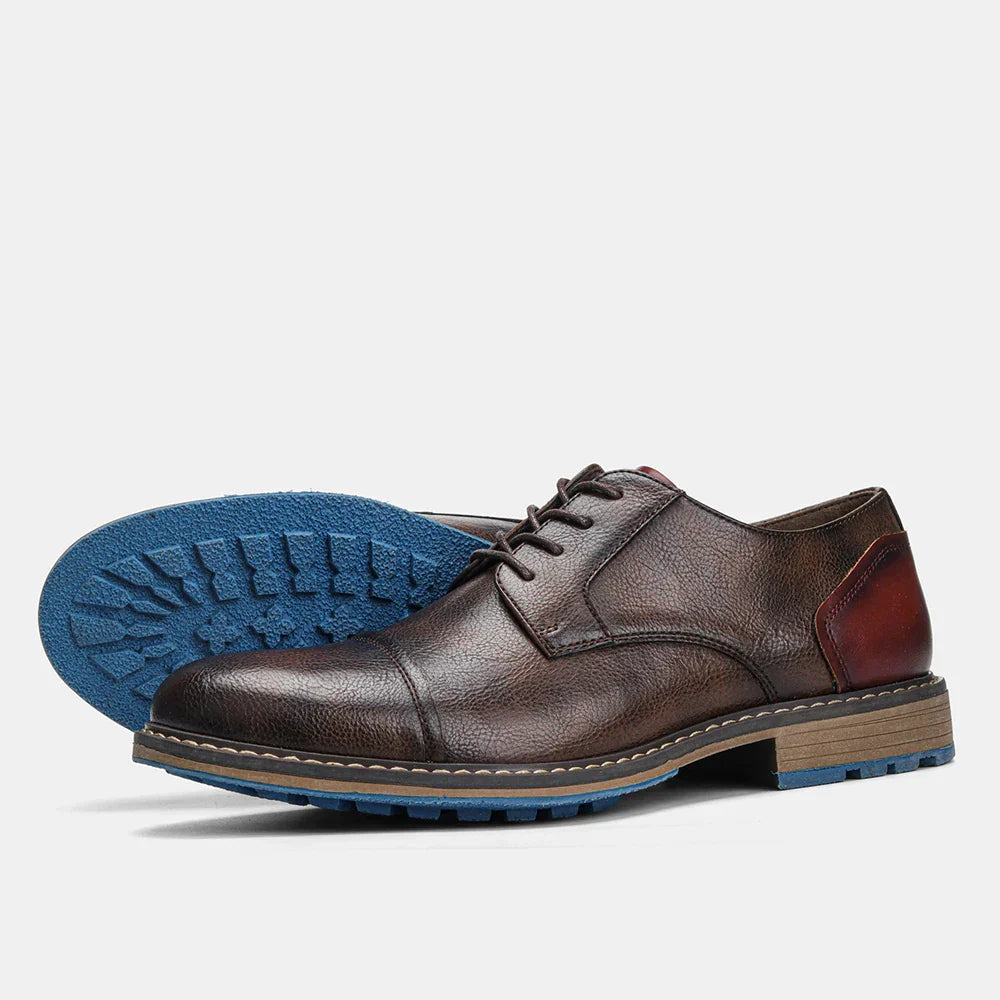 Retro casual business shoes with classic silhouette for men | Mael