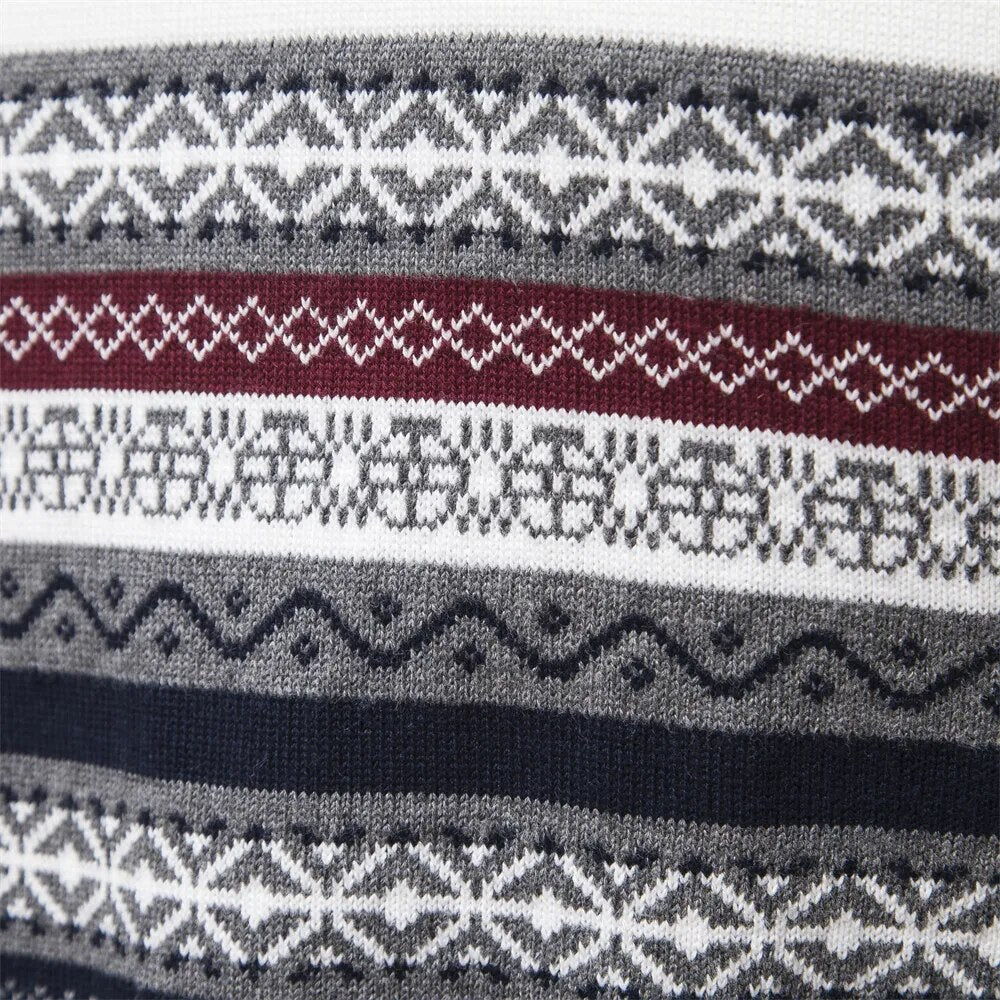 Classic zip-up everyday pullover jumper for men | Soho -9