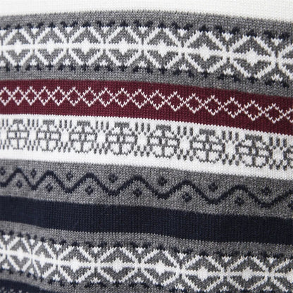 Classic zip-up everyday pullover jumper for men | Soho -9