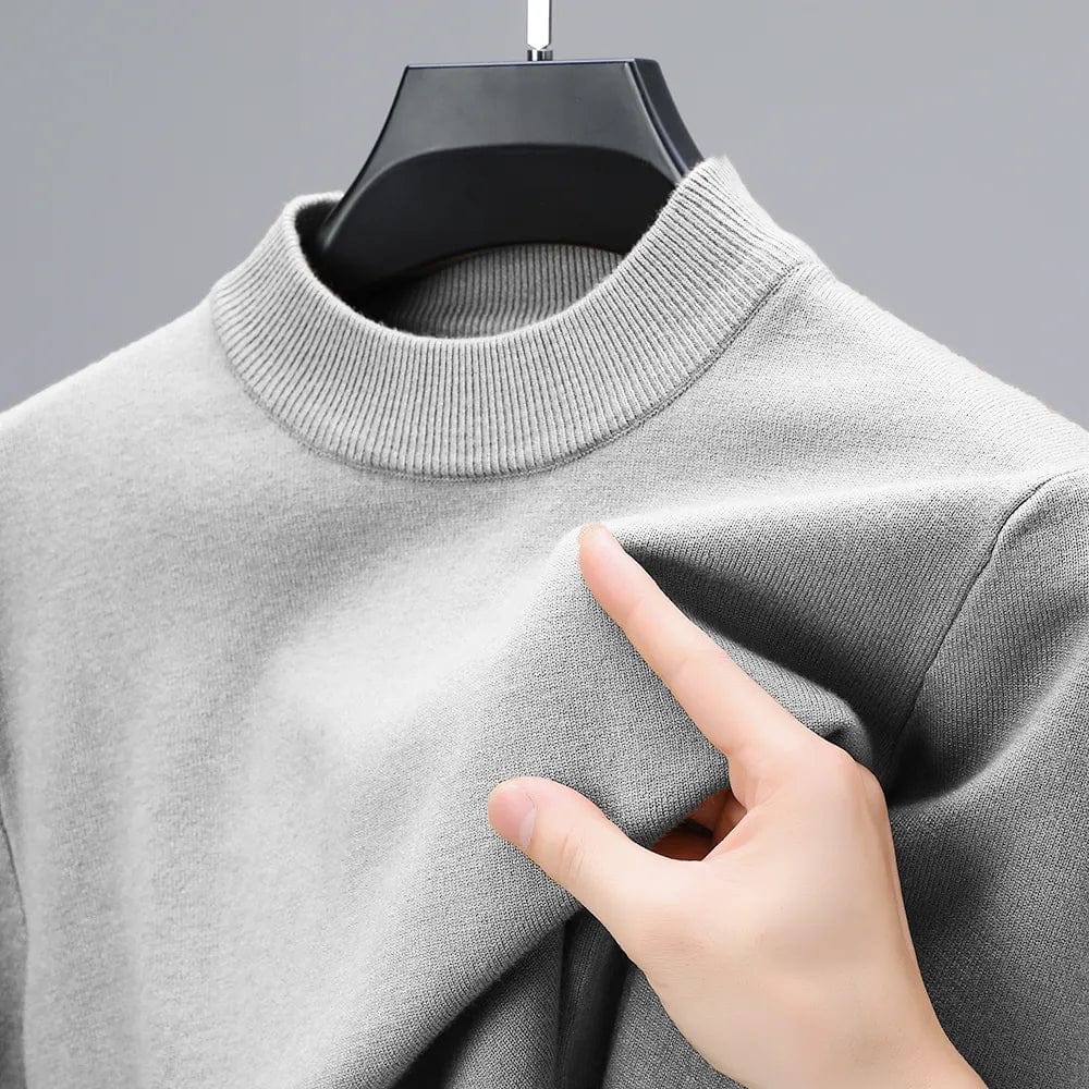 Classic relaxed everyday knit jumper for men | Germzzo -4