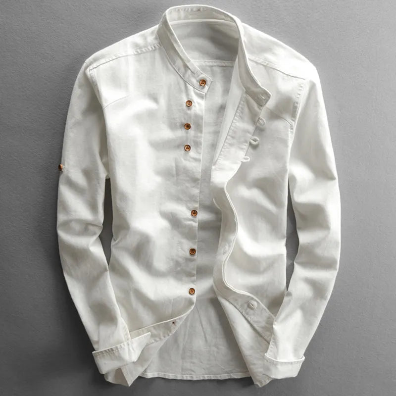 Relaxed Japan-style casual shirt for men | Katana -8