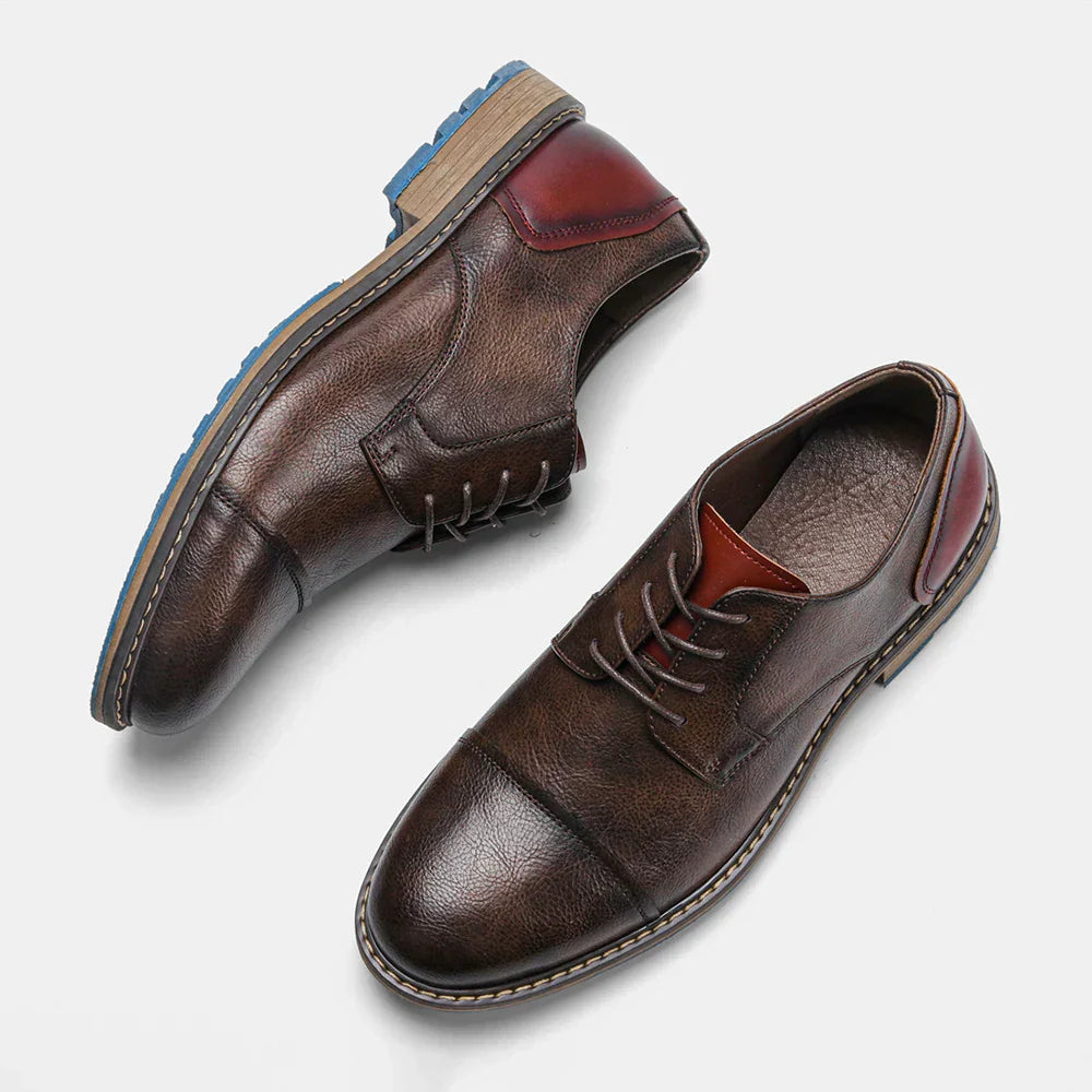 Retro casual business shoes with classic silhouette for men | Mael