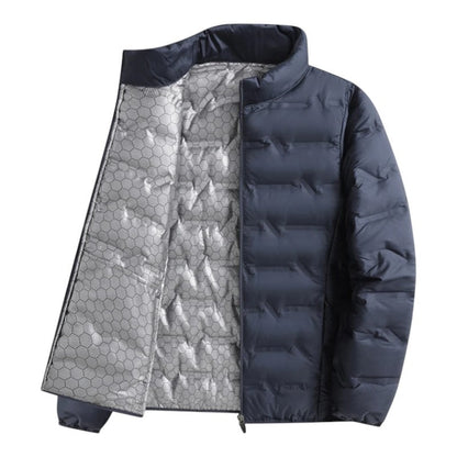 Quilted high collar winter jacket for men | Arcton -2