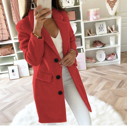 Warm lavish coat for women | Ariane -5