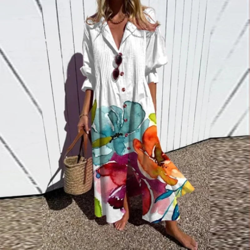 Effortless everyday maxi dress for women | Isalie