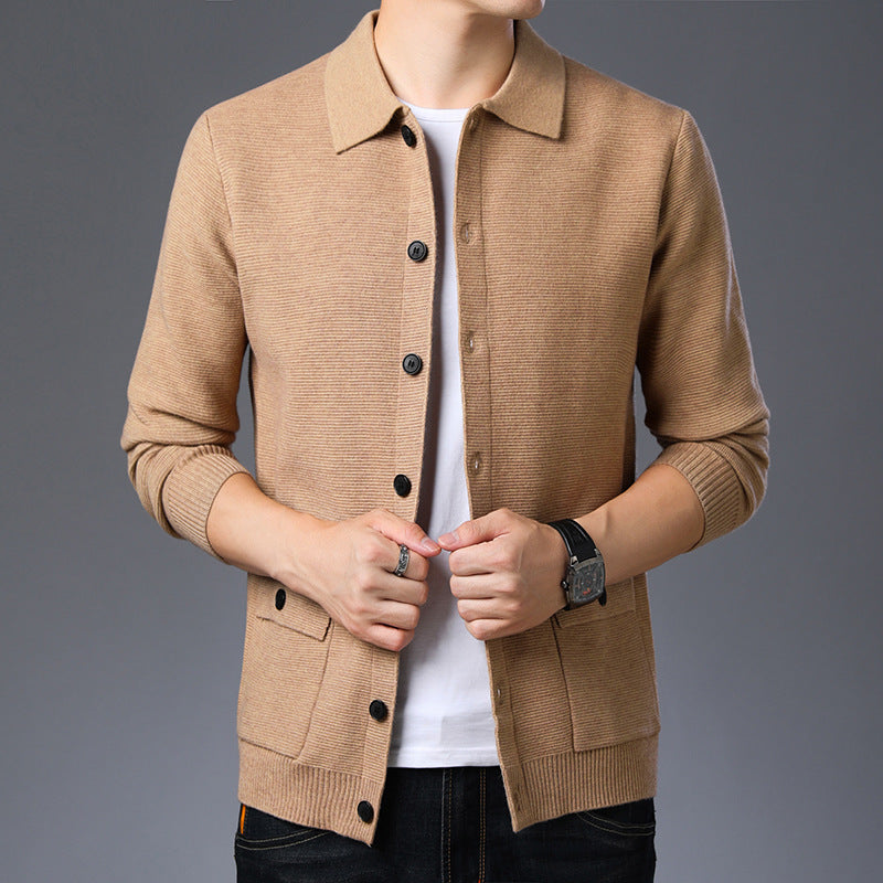 Structured knit jacket for men | Heritage Knit