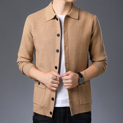 Structured knit jacket for men | Heritage Knit