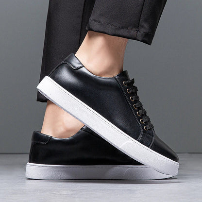 Leather casual trainer for men | Marco -5