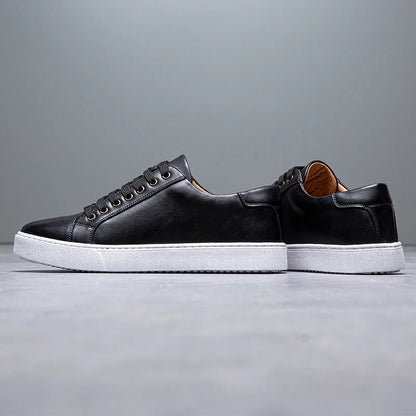 Leather casual trainer for men | Marco -2