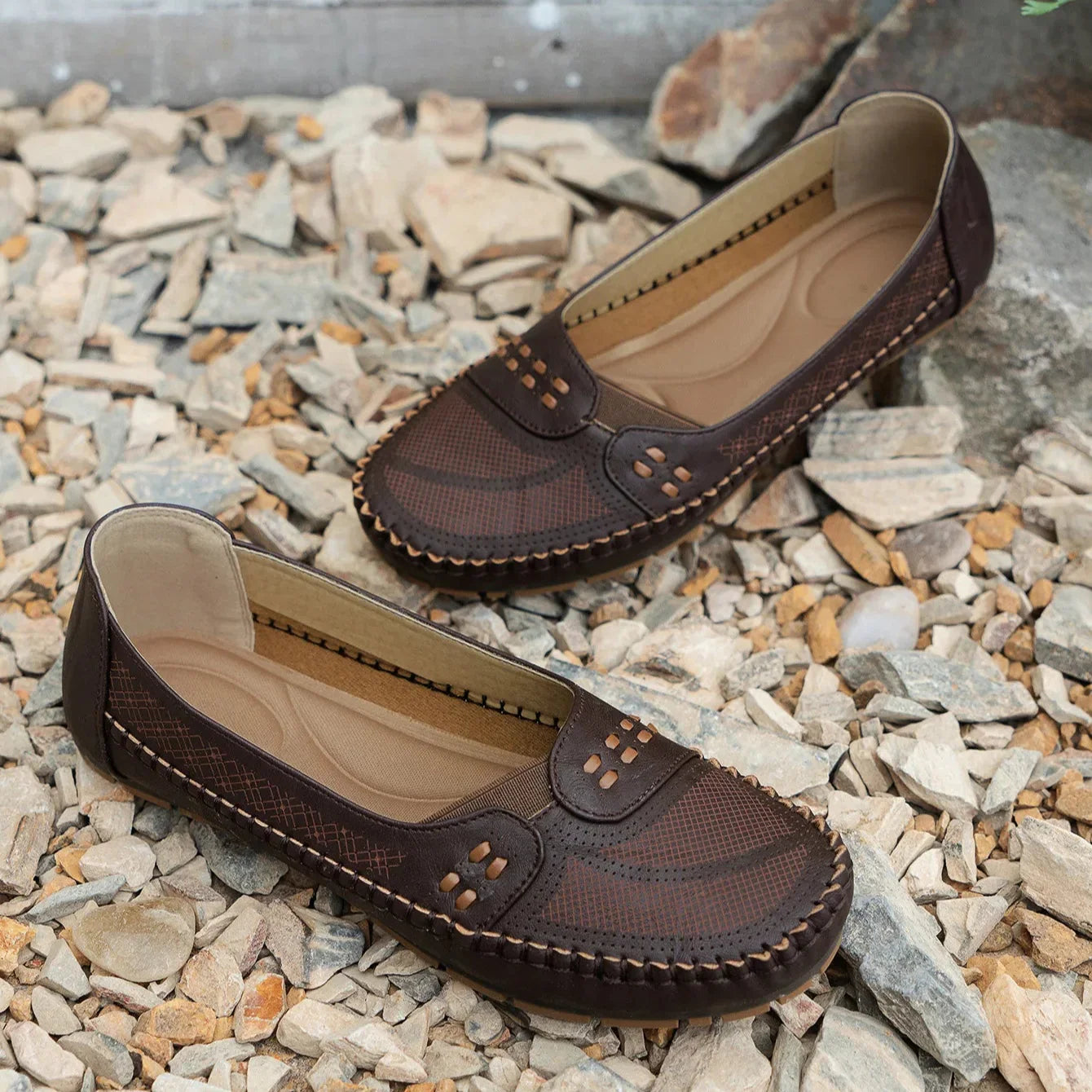 Elodie featherlight loafers for women | Solara -5