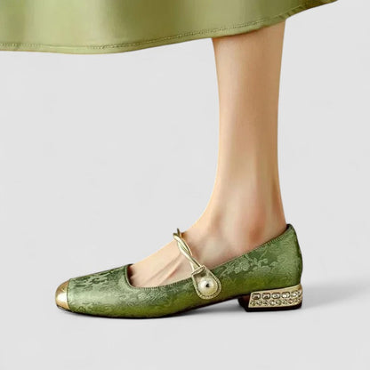 Classic orthopaedic mary jane everyday flats for women | Olivia -2