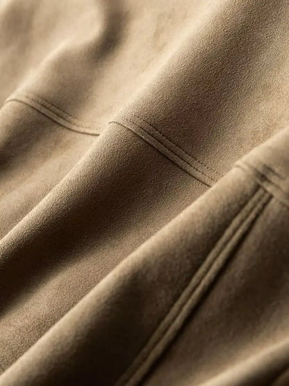 Classic suede everyday casual jacket for men | St. Clair -12