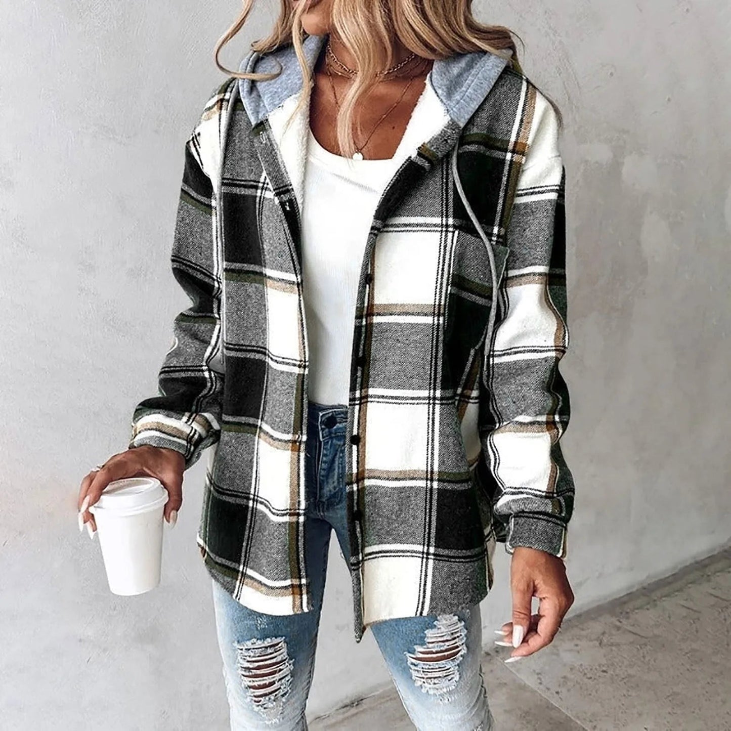 Elegant tailored autumn jacket for women | Hadley -3