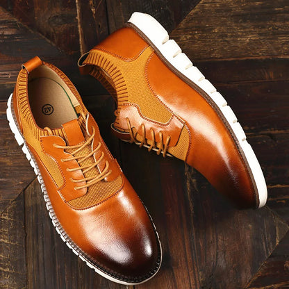 Modern hybrid oxford shoes trainers for men | Orren Flex -2