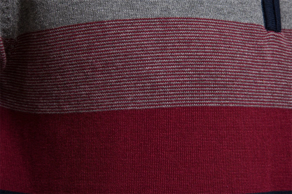 Classic quarter-zip everyday jumper for men | Burk -14