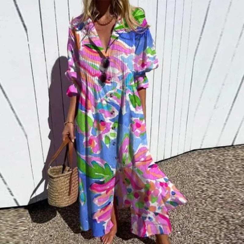 Effortless everyday maxi dress for women | Isalie