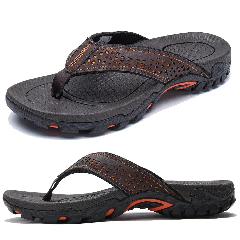 Supportive athletic flip flops arch piece for men | WaveStride -11