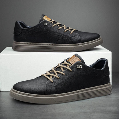 Classic genuine leather oxford trainers for men | Oxfords -2