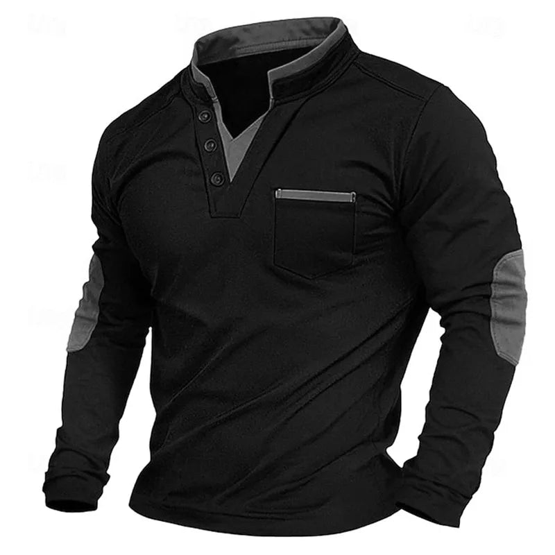 Classic sweatshirt elegant for men | Adrian -2