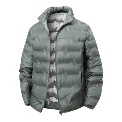 Quilted high collar winter jacket for men | Arcton -4