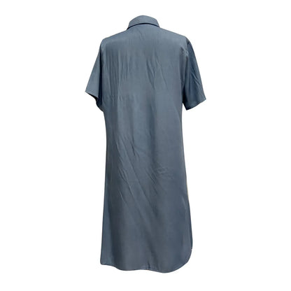 Floral shirt dress with button front for women | Kirra