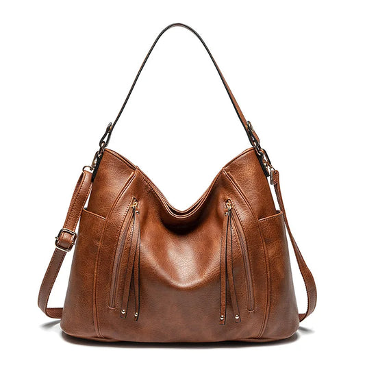 Elegant leather bag for women | Blanche -1