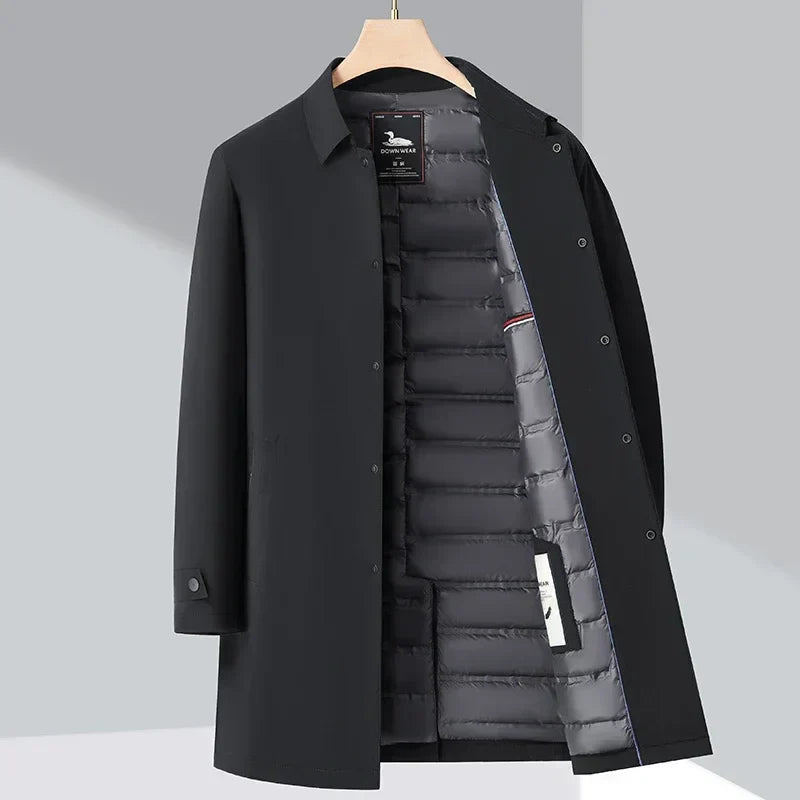 Classic tailored everyday trench coat for men | Burke -2