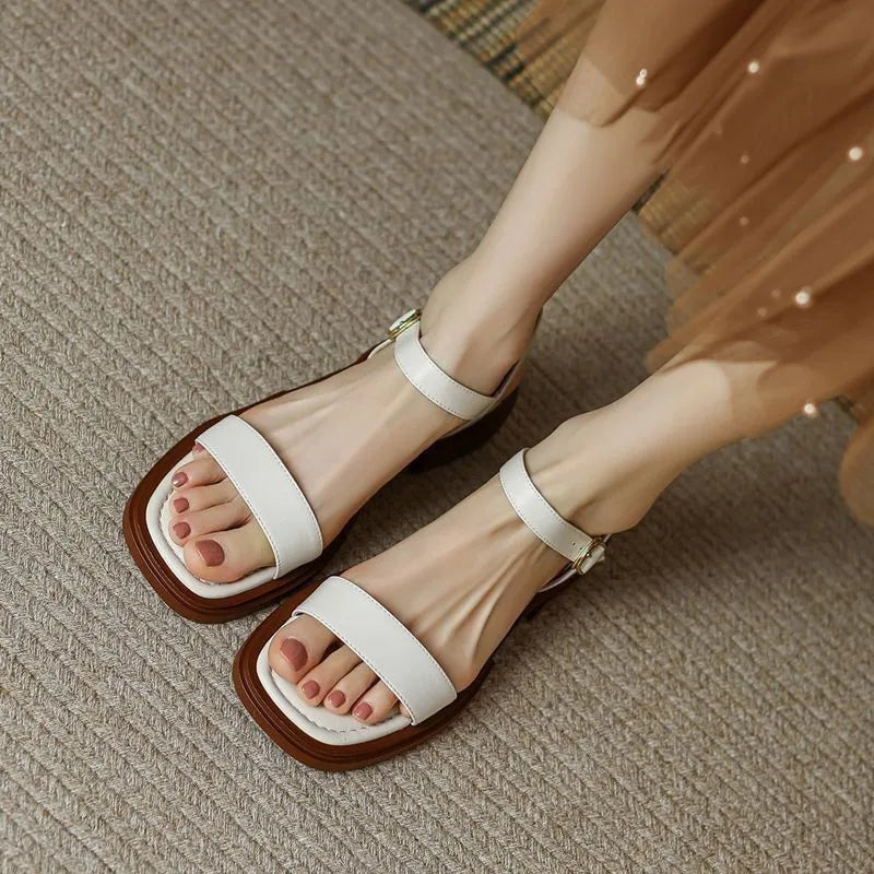 Everyday elegance sandals with adjustable straps for women | Hester