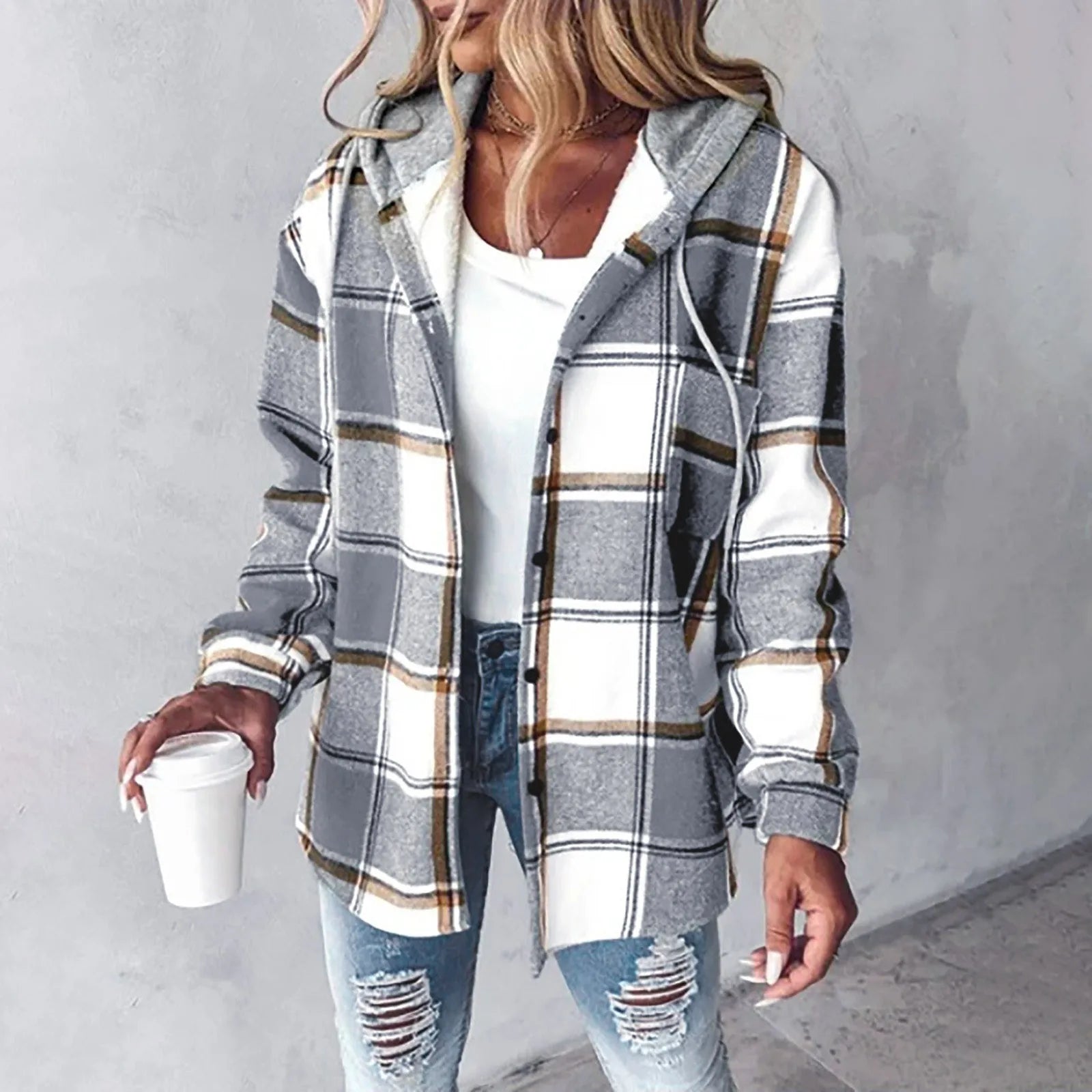 Elegant tailored autumn jacket for women | Hadley -6