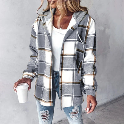 Elegant tailored autumn jacket for women | Hadley -6