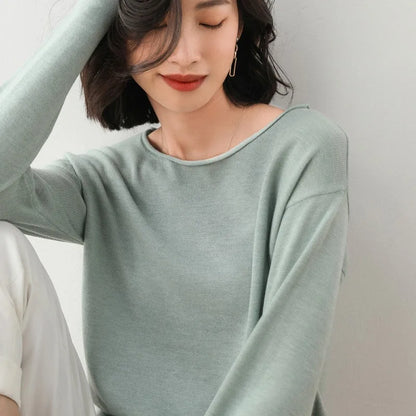 Elara mist knit top jumper for women | Serenia -7