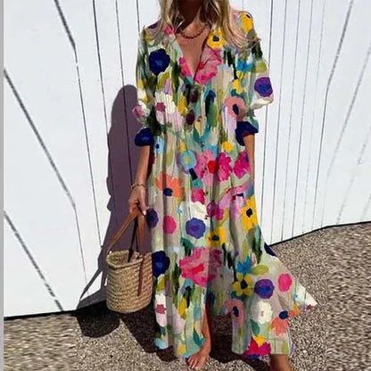 Effortless everyday maxi dress for women | Isalie