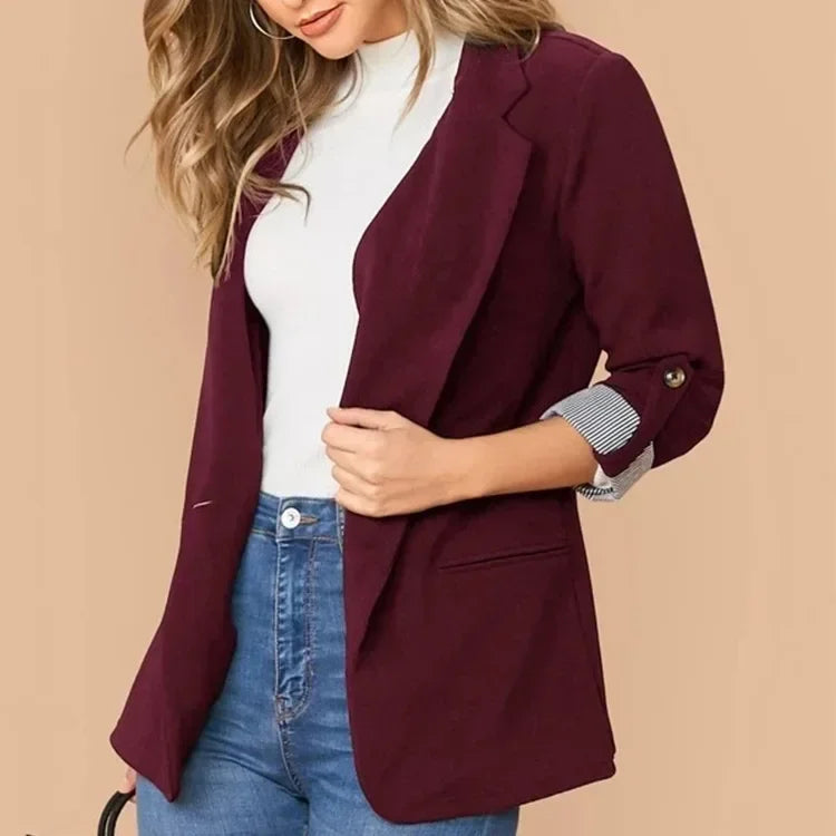 Modern elegance blazer for women | Savina -12